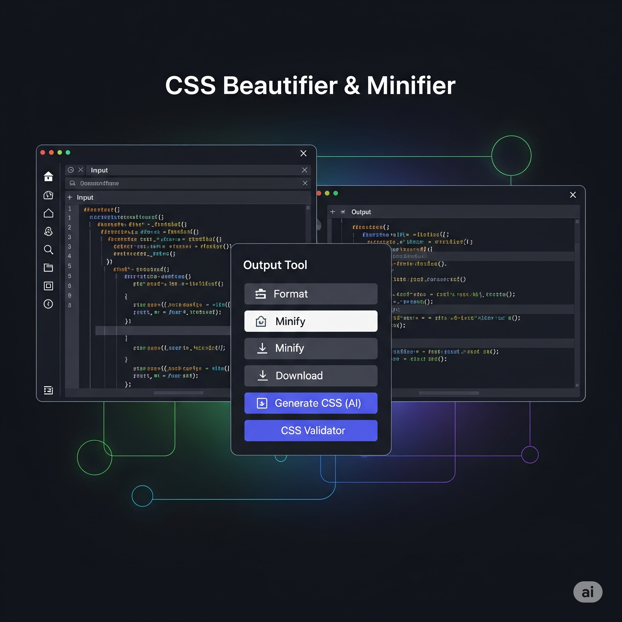 css-beautifier-minifier