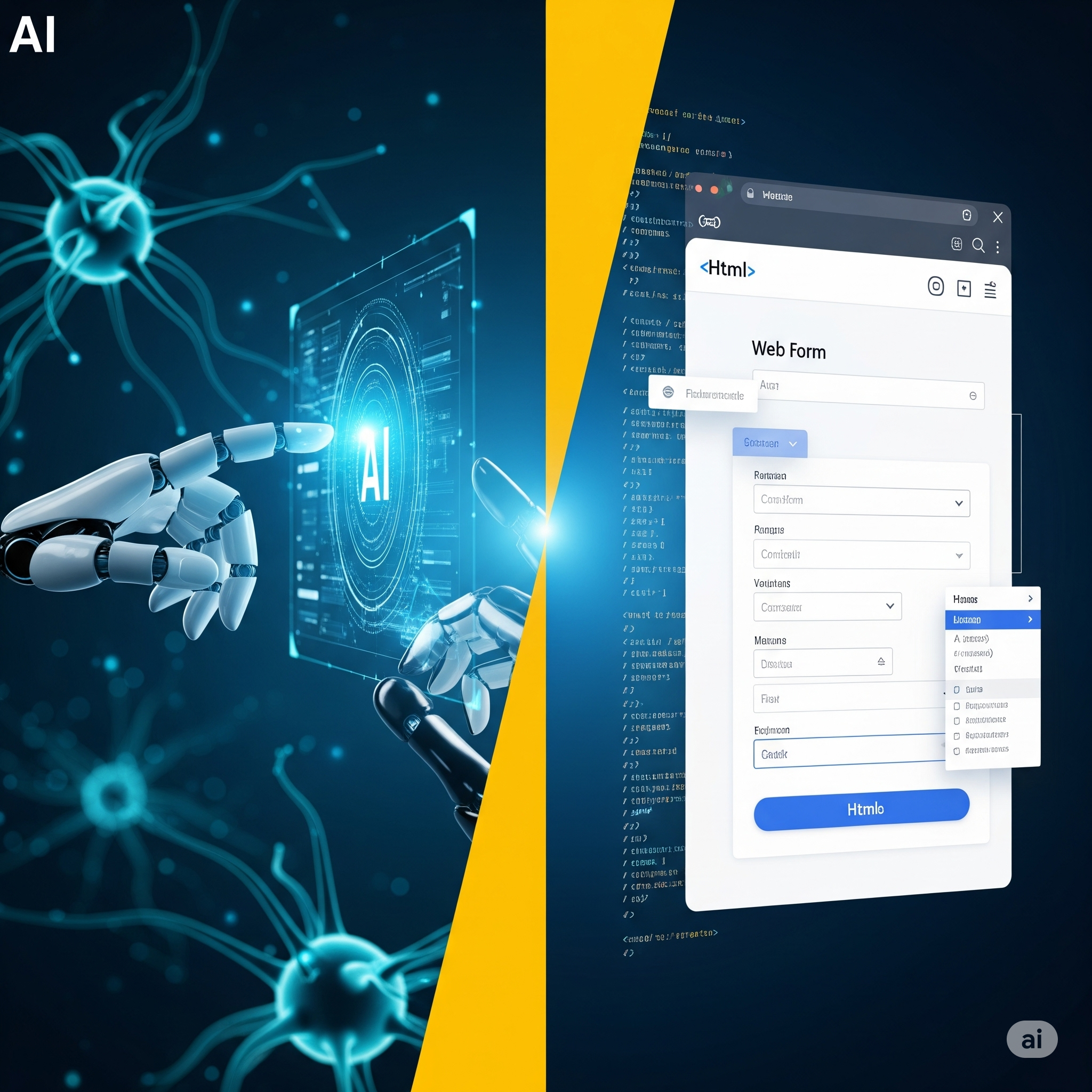 AI HTML Form Builder